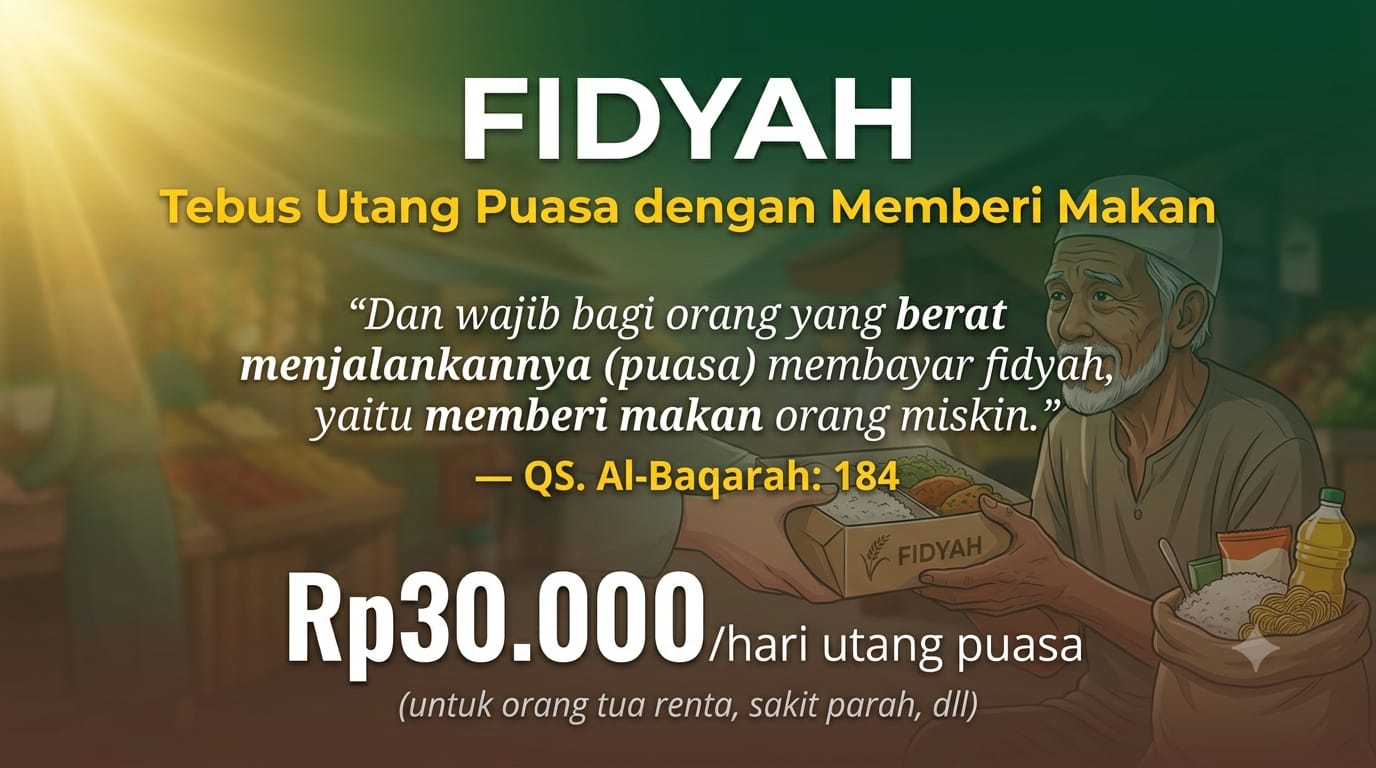 Bayar FIDYAH dengan MUDAH